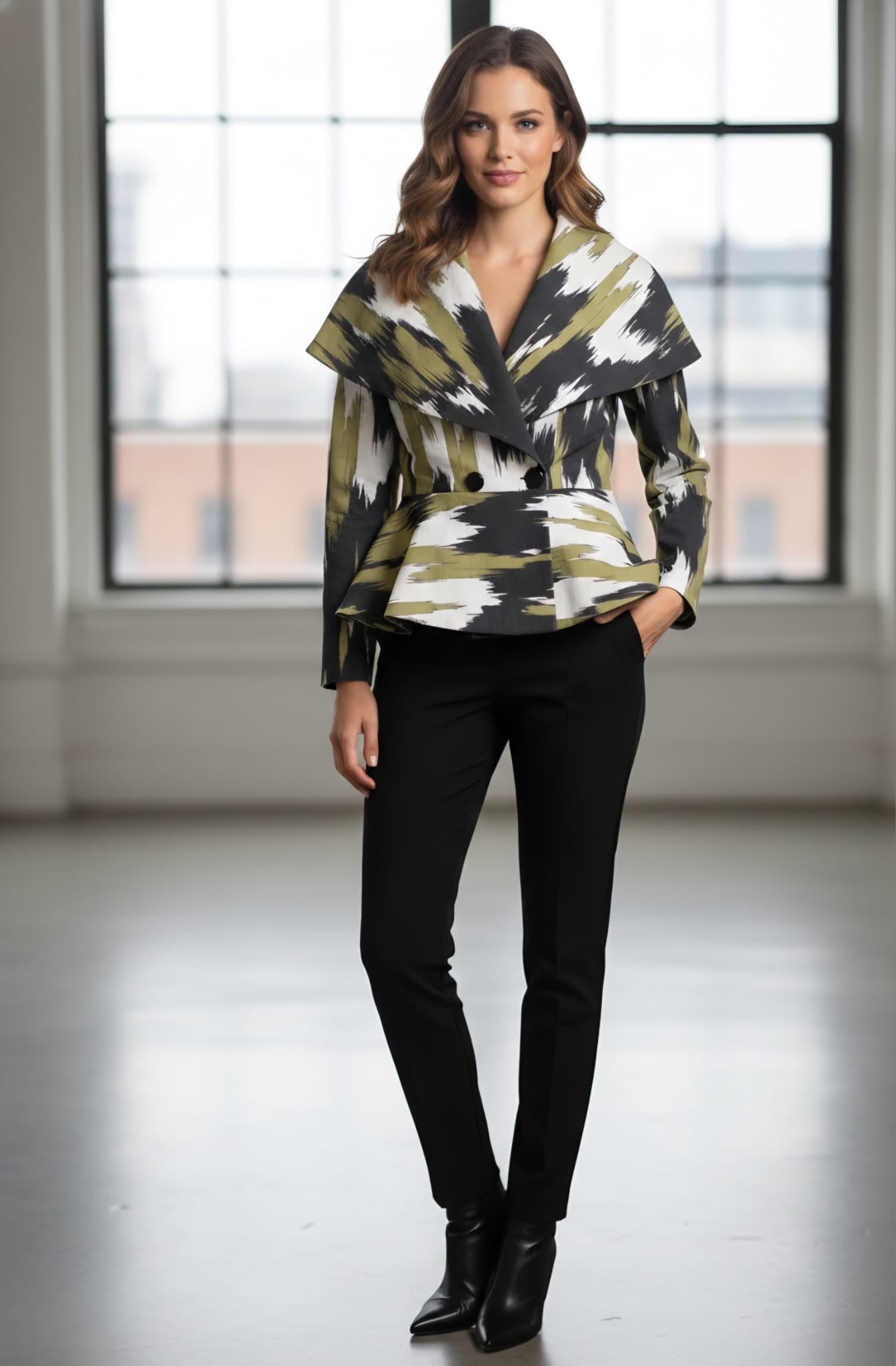 Anna Draped Wrap Jacket