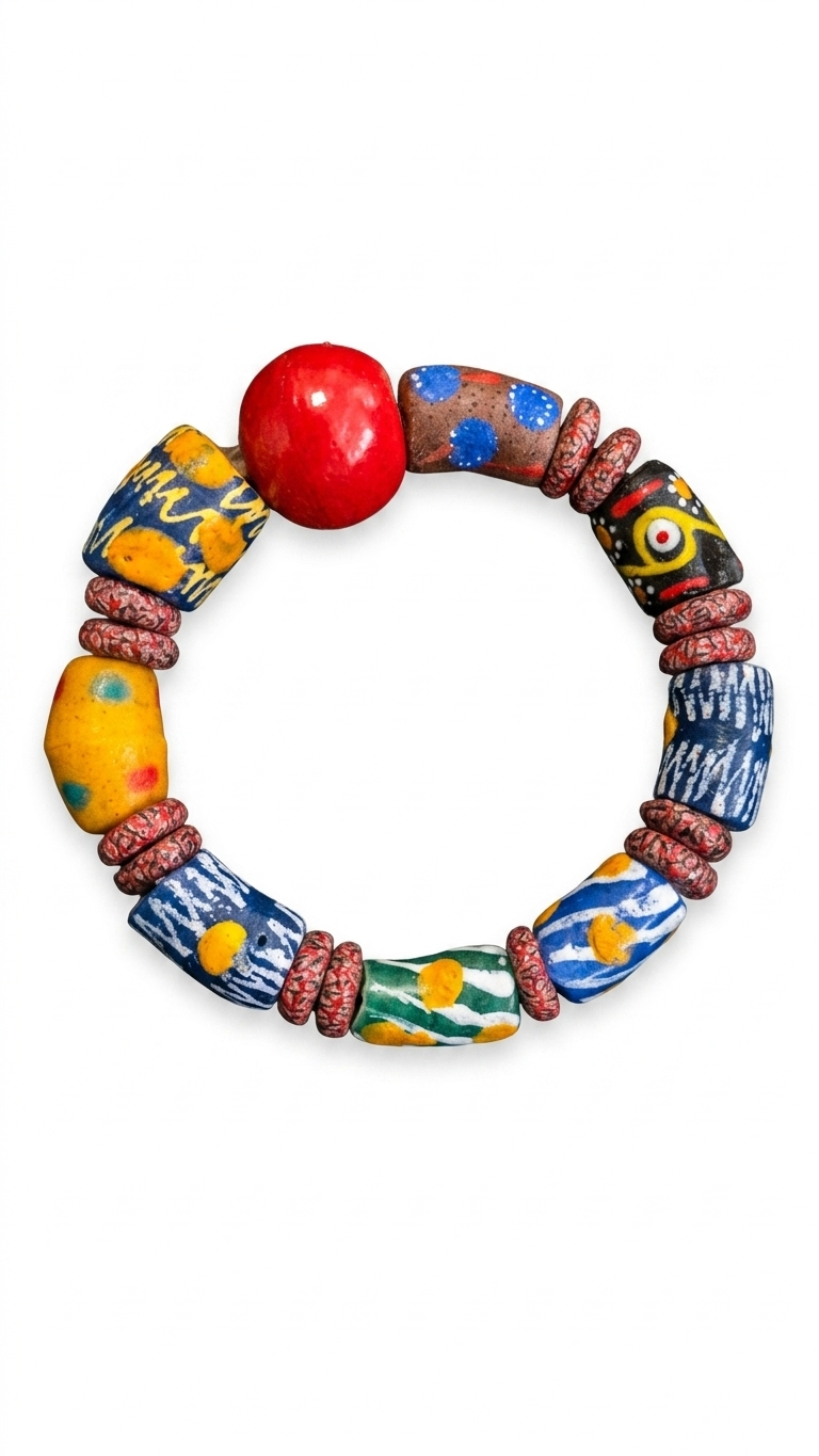 Krobo Glass Male Bracelets