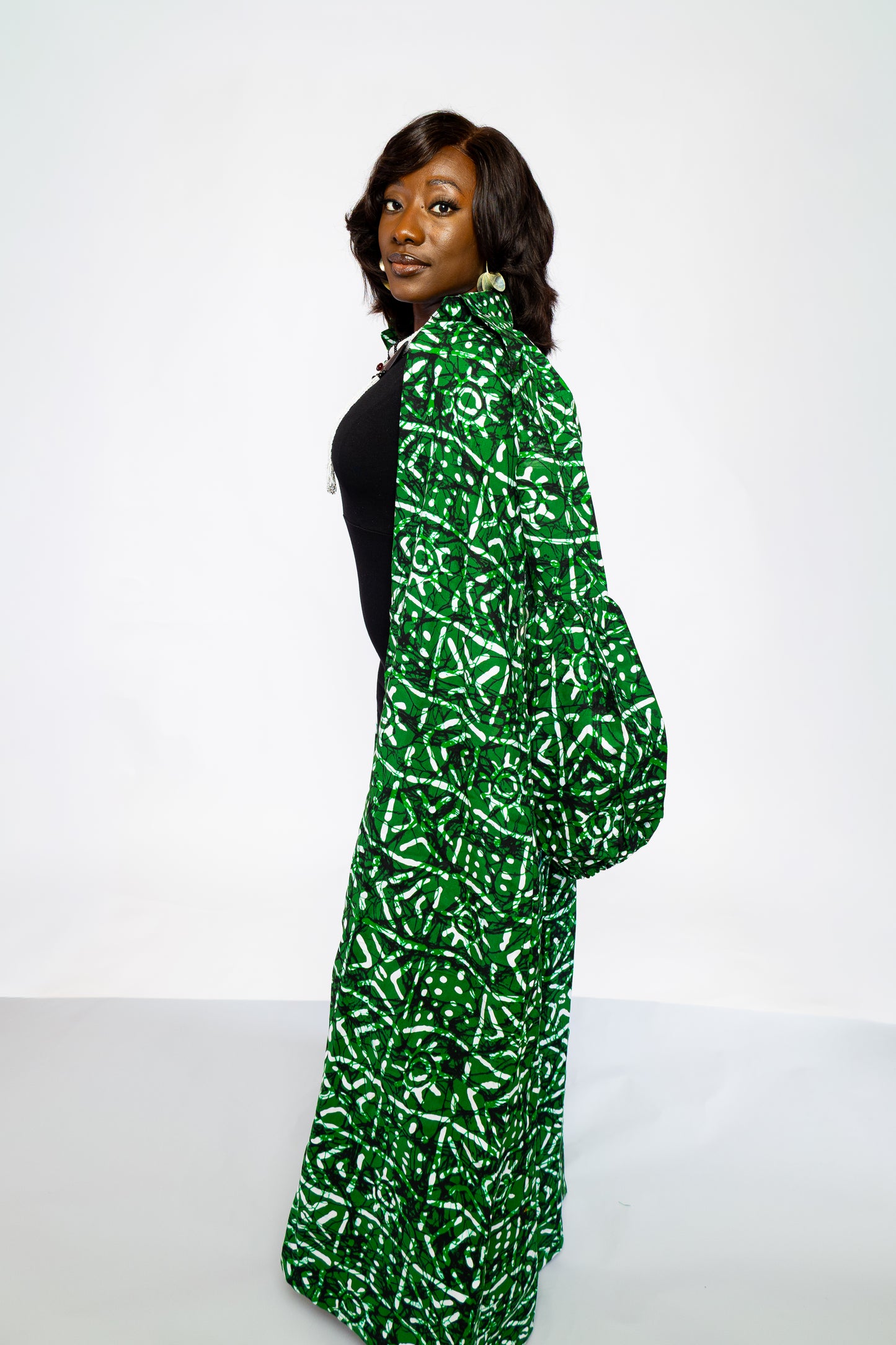 Green Emerald Kimono