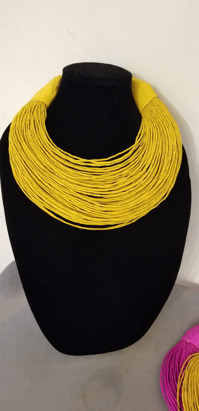 200 Strands Leather Necklace