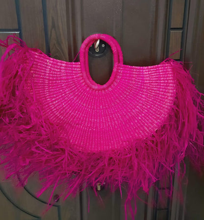 AnnaTeiko Handwoven Raffia