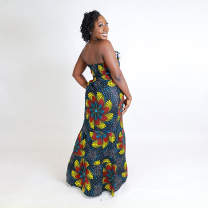 Jolie Strapless Dress Black