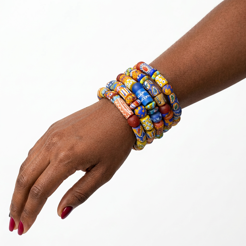 AnnaTeiko Set of Krobo Beads