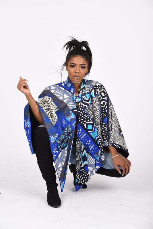 Authentic Woodin Reversible Poncho