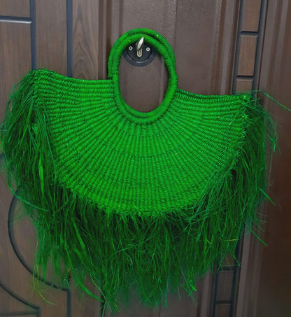 AnnaTeiko Handwoven Raffia