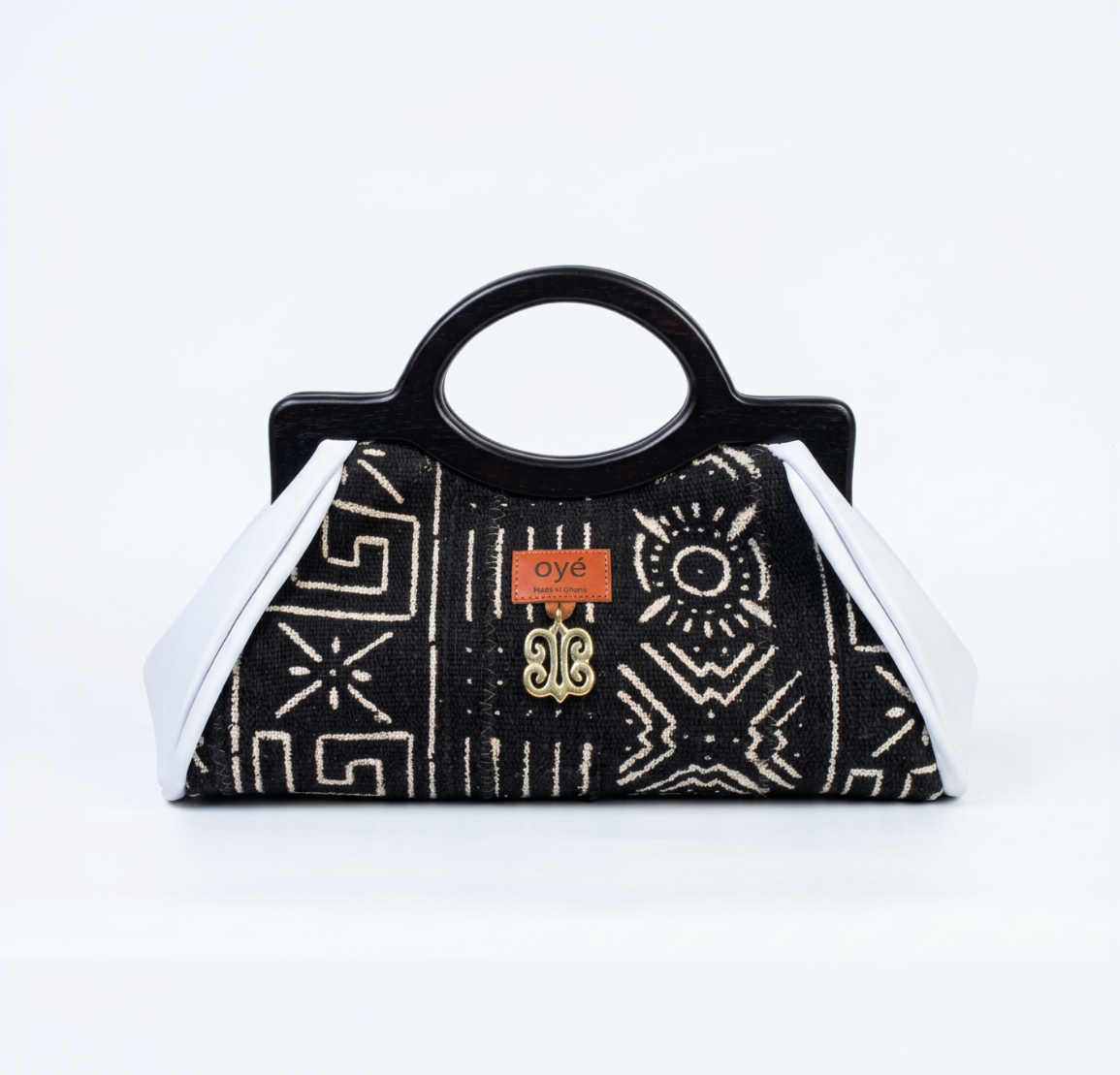 Handbag Oyé Black and White