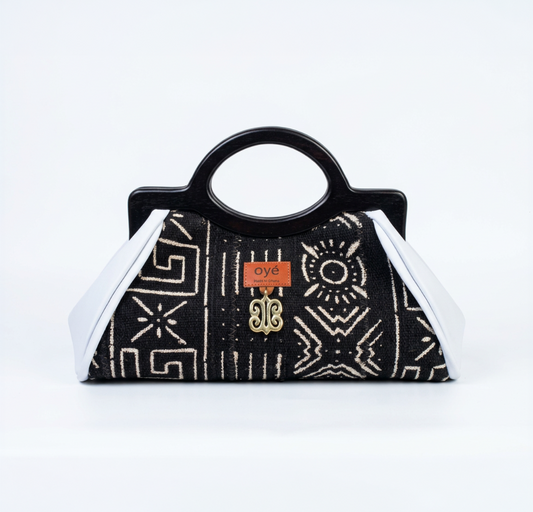 Handbag Oyé Black and White