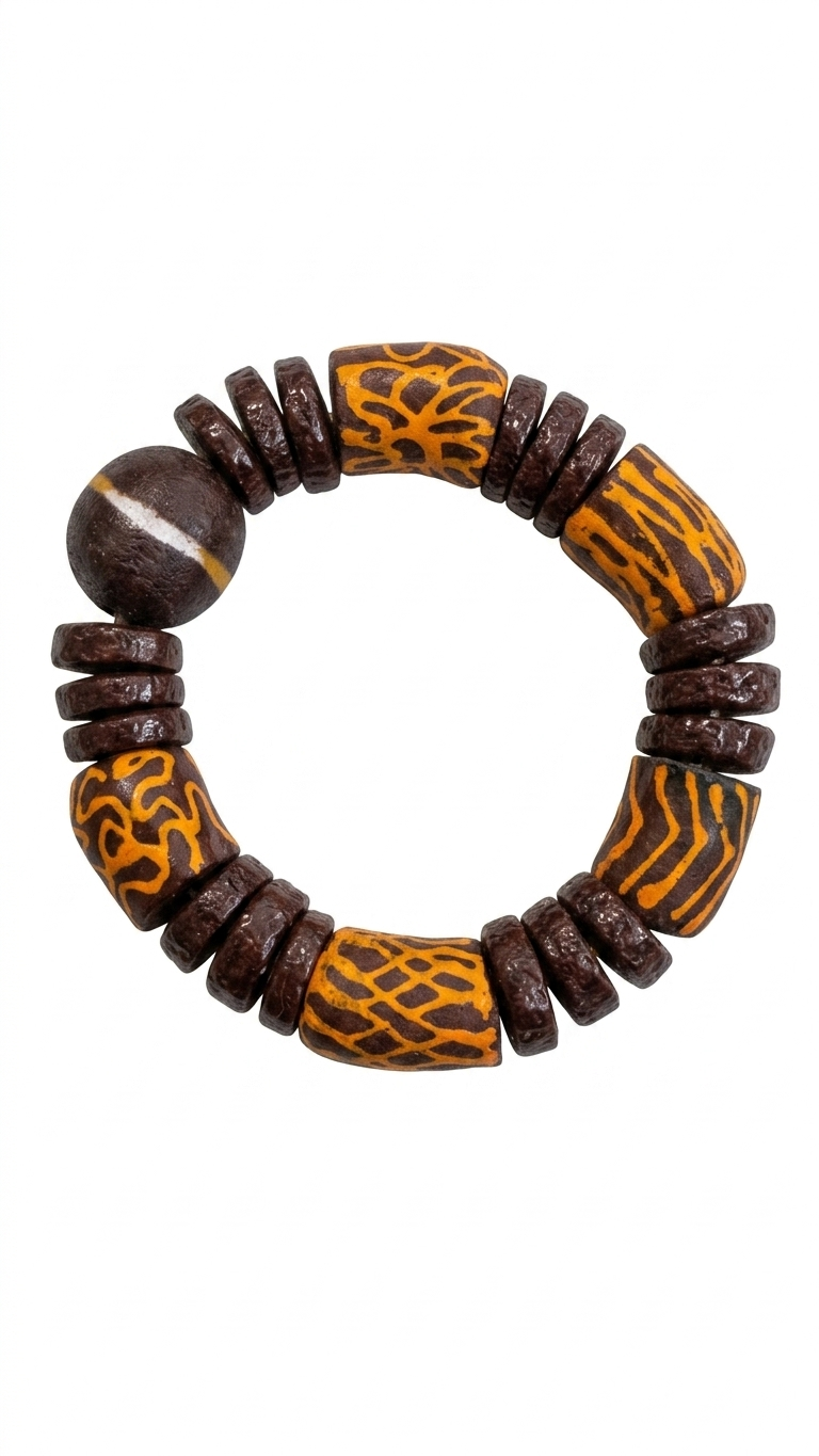 Krobo Glass Male Bracelets