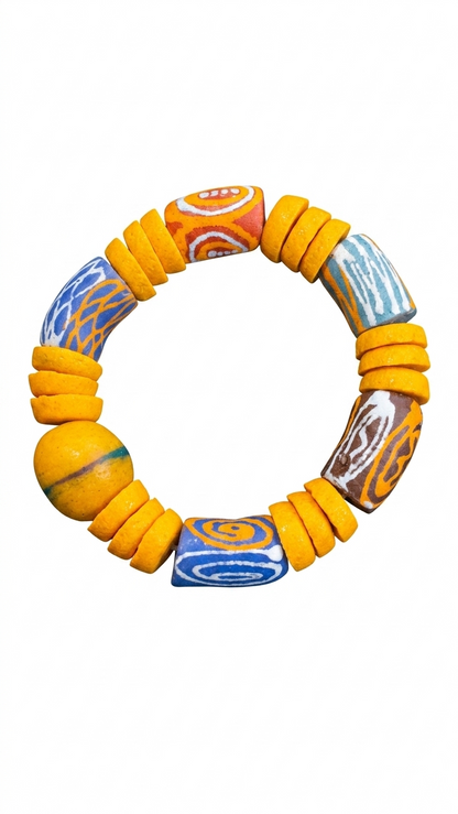 Krobo Glass Male Bracelets