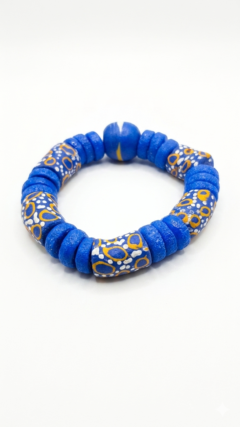Krobo Glass Male Bracelets