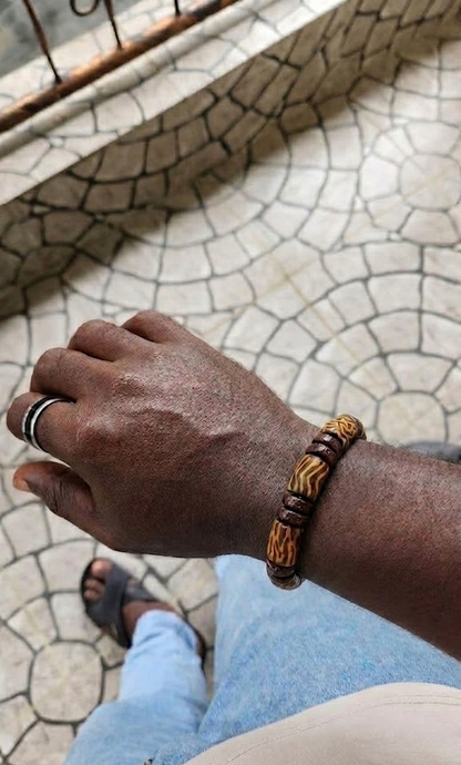 Krobo Glass Male Bracelets