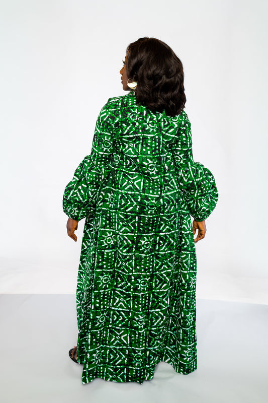 Green Emerald Kimono