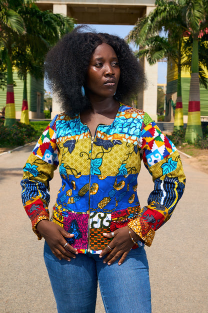 AnnaTeiko Patchwork Jacket