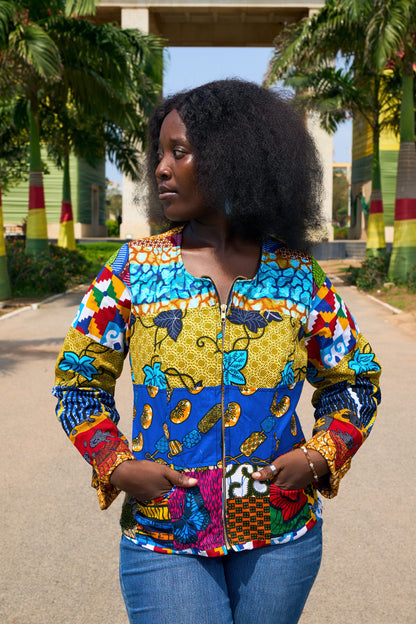 AnnaTeiko Patchwork Jacket