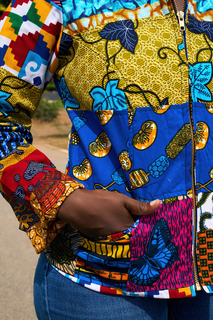 AnnaTeiko Patchwork Jacket