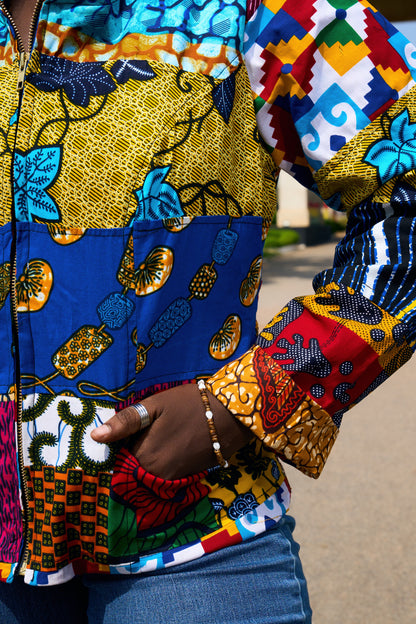 AnnaTeiko Patchwork Jacket