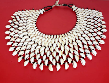Authentic African Cowrie Sea Shell Necklace