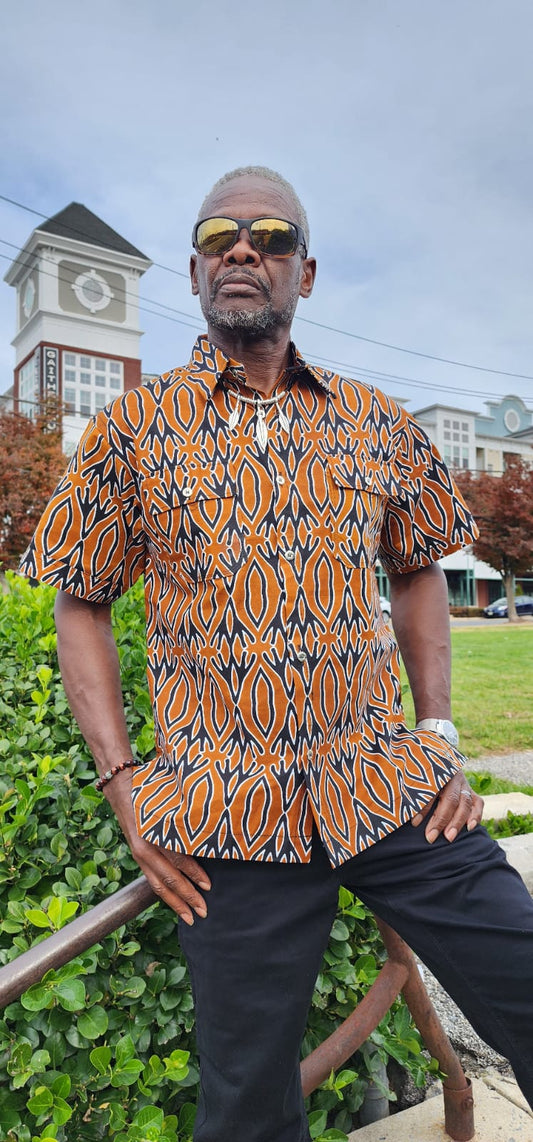Bronze Mosaic Shirt