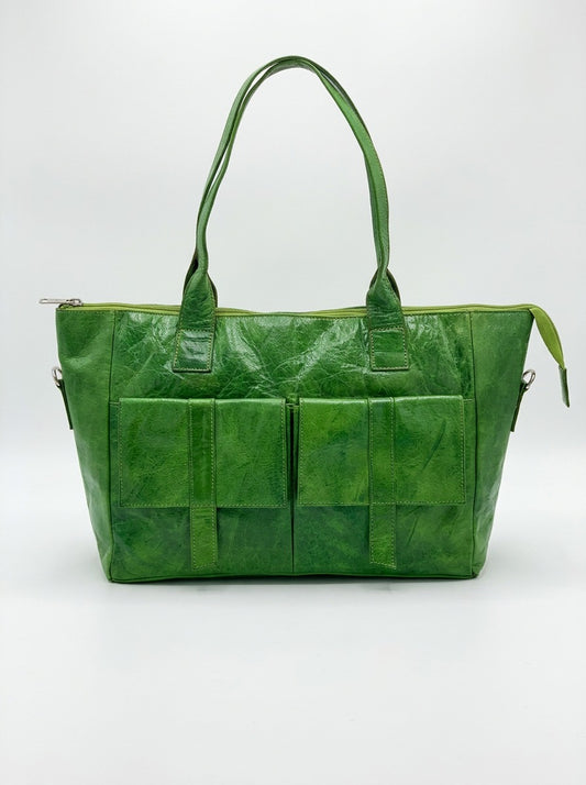 Vibrant Green Tote
