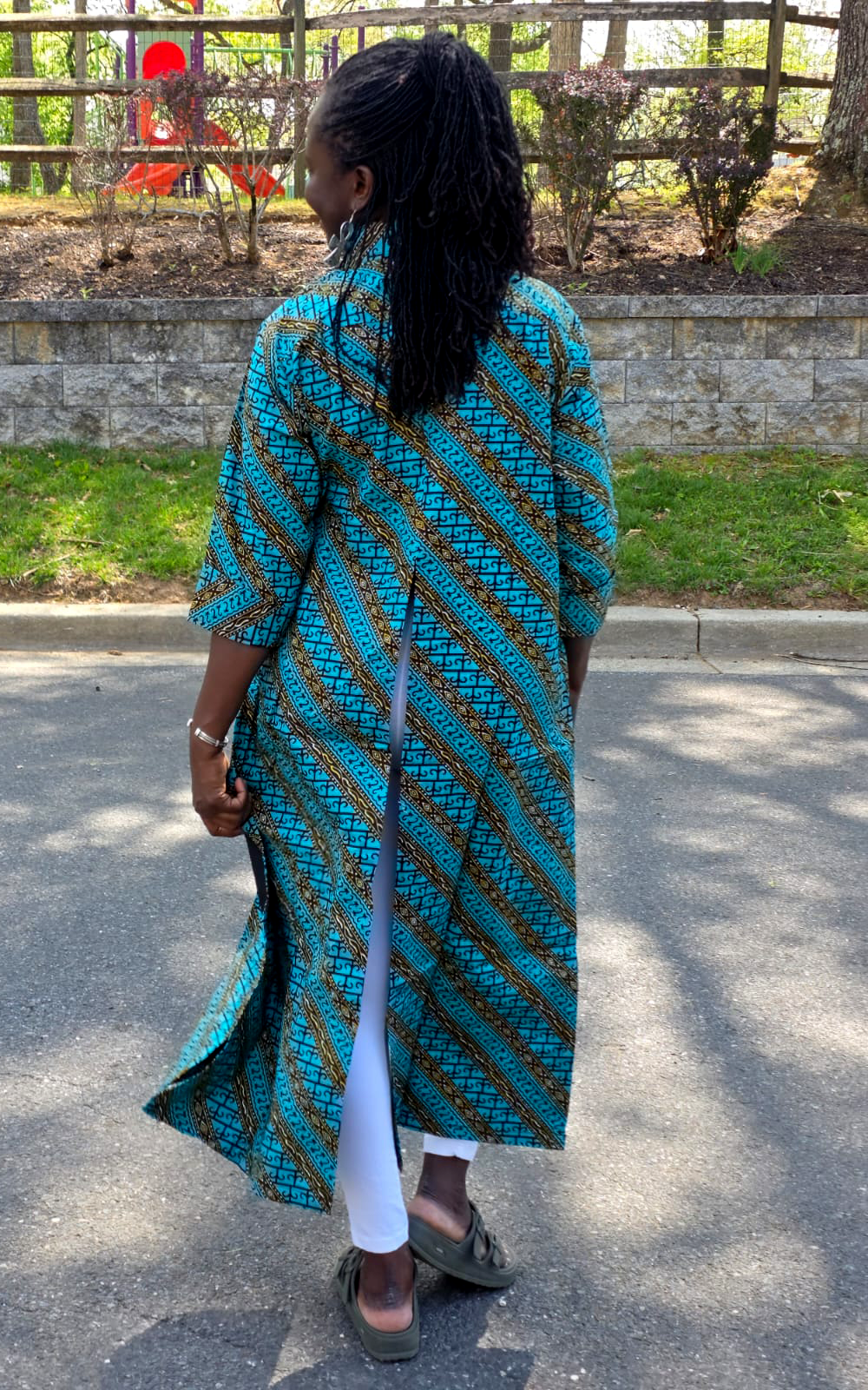 Turquoise & Gold Duster
