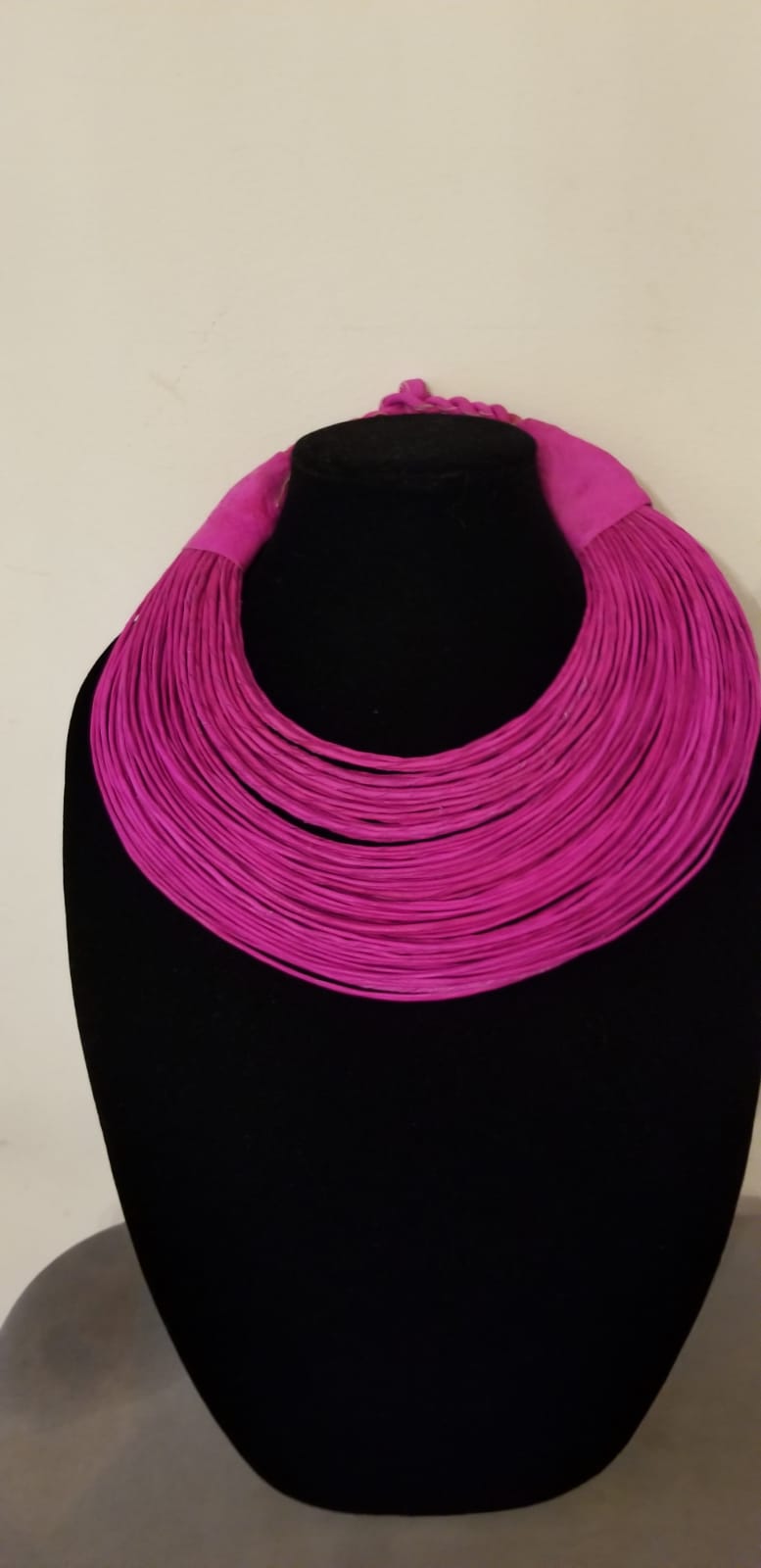 200 Strands Leather Necklace