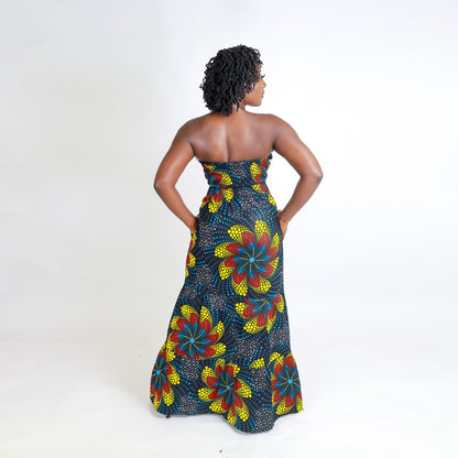 Jolie Strapless Dress Black