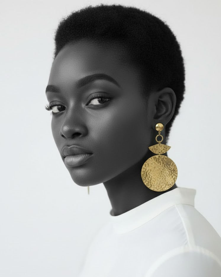 AnnaTeiko Handmade Brass Earrings 1